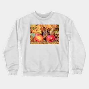 wild Autumn house mouse Crewneck Sweatshirt